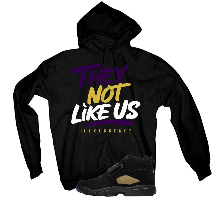 Nike Air Diamond Turf Ravens Black T-Shirt (They not like us)| illcurrency - Image 3