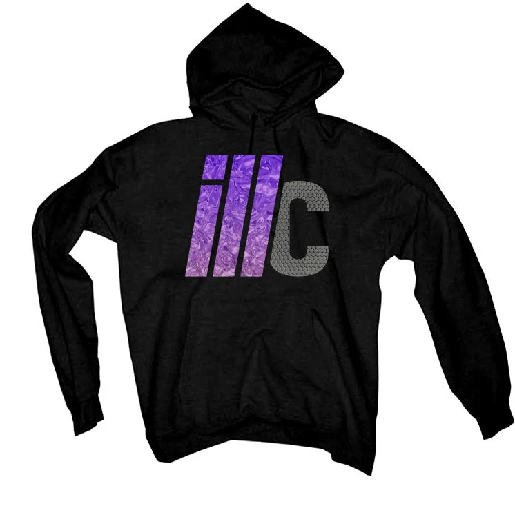 Nike Air Foamposite One “Eggplant” | illcurrency Black T-Shirt (Icon) - Image 3