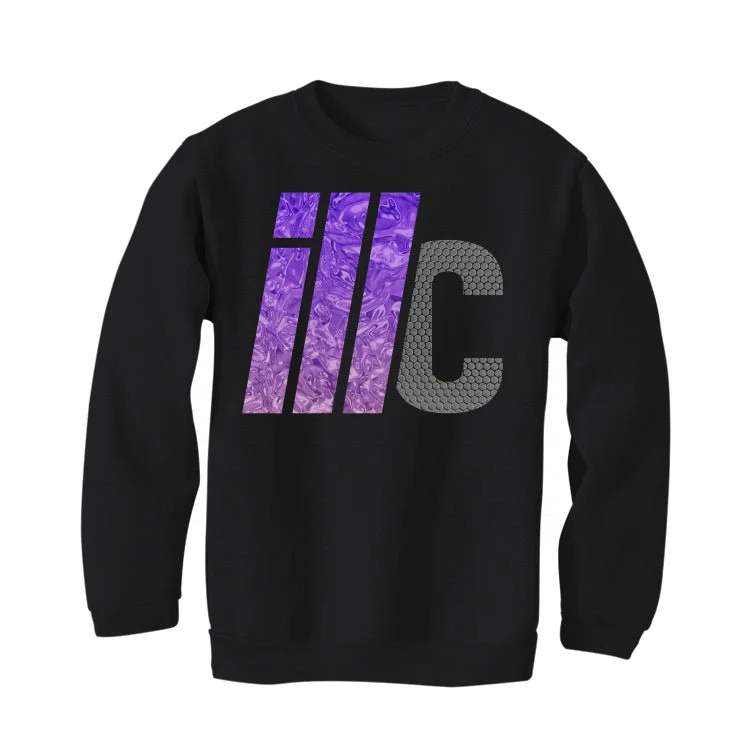 Nike Air Foamposite One “Eggplant” | illcurrency Black T-Shirt (Icon) - Image 4