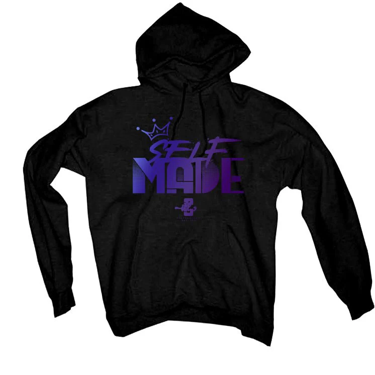 Nike Air Foamposite One “Eggplant” | illcurrency Black T-Shirt (Self Made) - Image 3