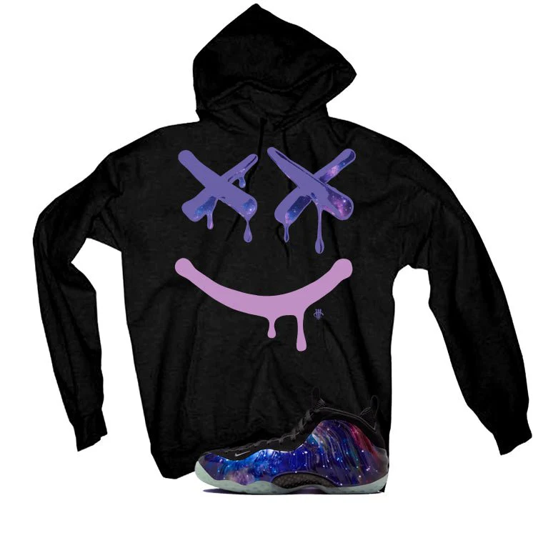 Nike Air Foamposite One Galaxy Black T-Shirt (Happy Drip)| illcurrency - Image 3