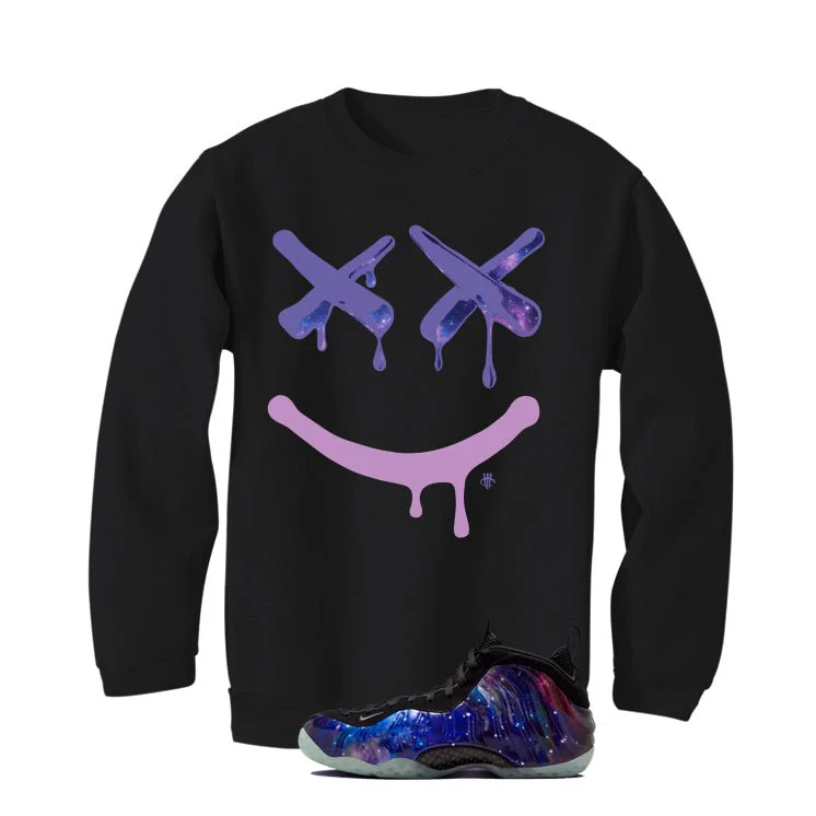 Nike Air Foamposite One Galaxy Black T-Shirt (Happy Drip)| illcurrency - Image 4