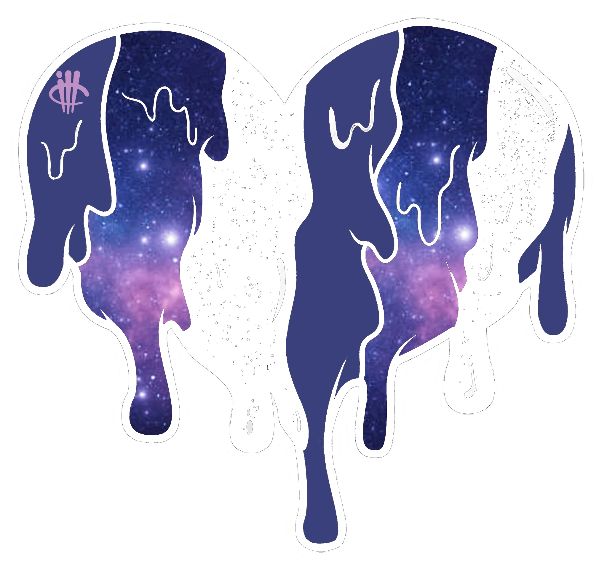 Nike Air Foamposite One Galaxy Black T-Shirt (Heart)| illcurrency