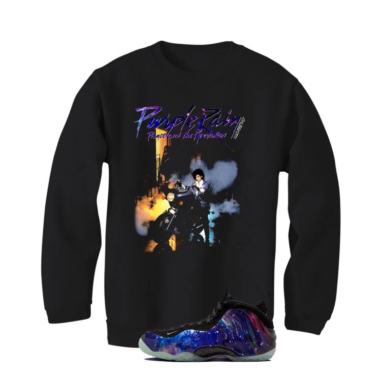 Nike Air Foamposite One Galaxy Black T-Shirt (Purple Rain)| illcurrency - Image 4