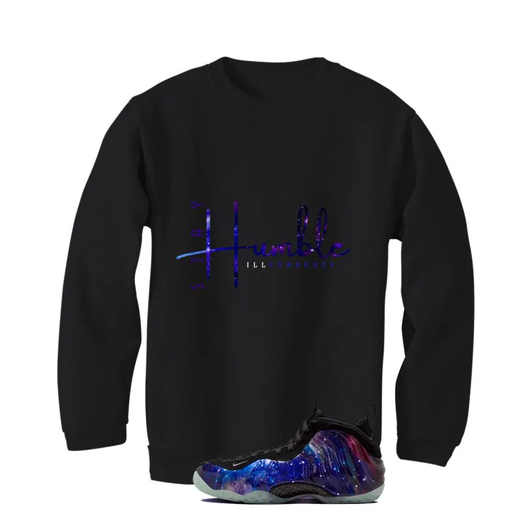 Nike Air Foamposite One Galaxy Black T-Shirt (Stay Humble)| illcurrency - Image 4