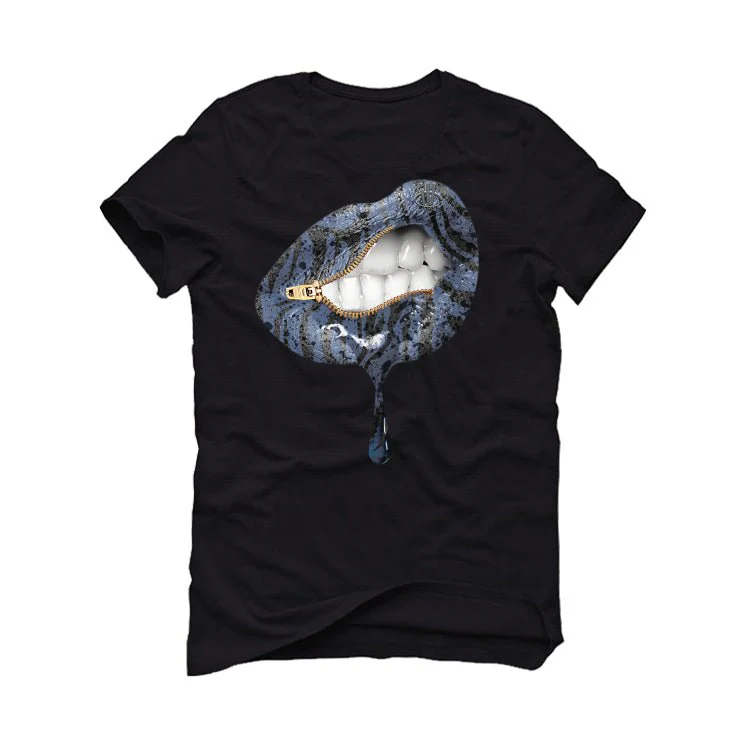 Nike Air Foamposite One “Penny PE” | illcurrency Black T-Shirt (LIPS UNSEALED) - Image 2