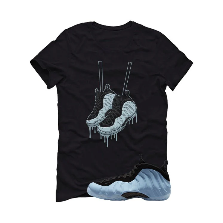 Nike Air Foamposite One Psychic Blue Black T-Shirt (Foams)| illcurrency - Image 2