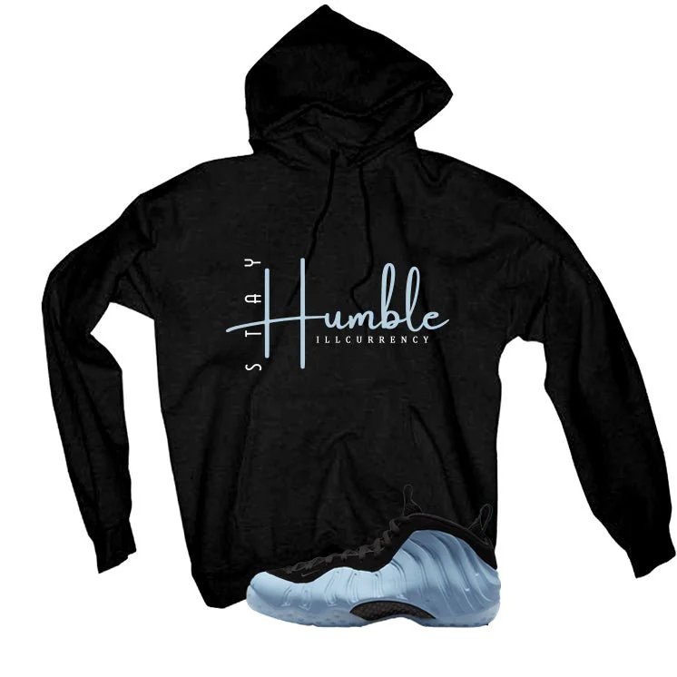 Nike Air Foamposite One Psychic Blue Black T-Shirt (Stay Humble)| illcurrency - Image 3