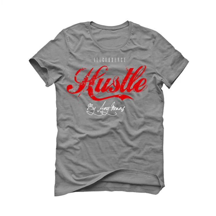 Nike Air Griffey Max 1 “Cincinnati Reds” Grey T-Shirt (Hustle By Any Means) - Image 2