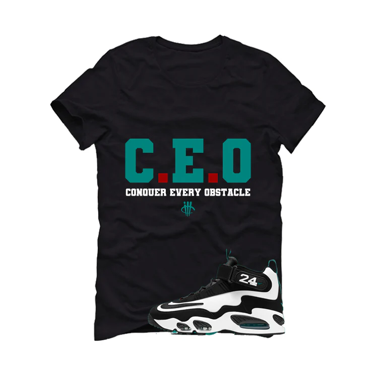 Nike Air Griffey Max 1 Freshwater Matching T-Shirt, Sweatshirts, & Hoodies Black T-Shirt (Ceo)| illcurrency - Image 2