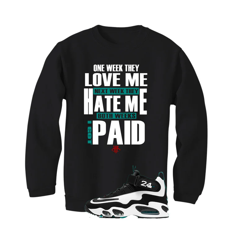 Nike Air Griffey Max 1 Freshwater Matching T-Shirt, Sweatshirts, & Hoodies Black T-Shirt (Paid)| illcurrency - Image 4