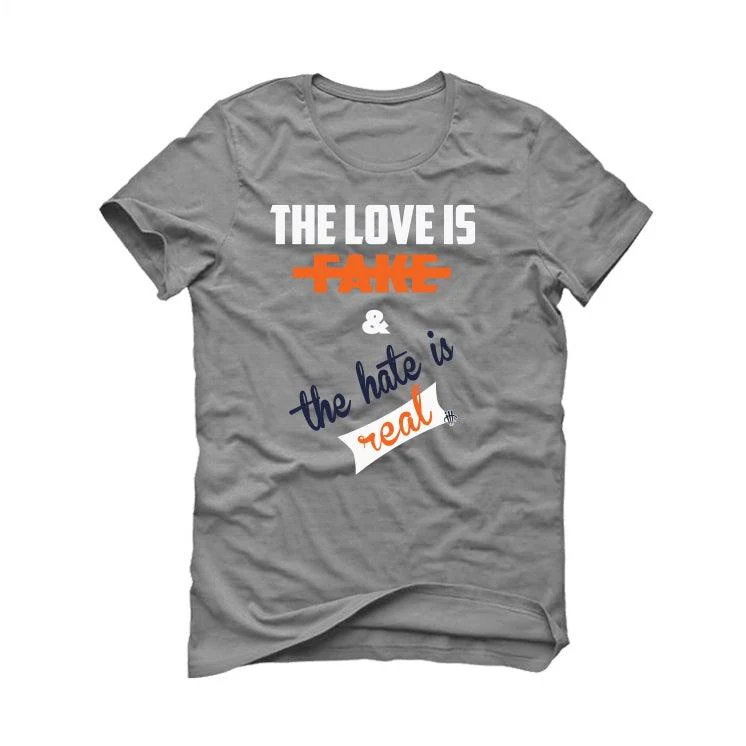 Nike Air Max 2 CB 94 Cool Grey Grey T-Shirt (The love is fake) - Image 2