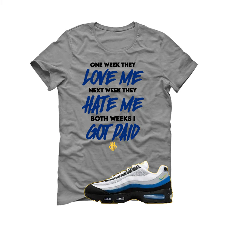 Nike Air Max 95 Big Bubble Wolverine Matching T-Shirt, Sweatshirts, & Hoodies Grey T-Shirt (Paid)| illcurrency - Image 2