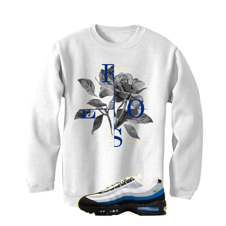 Nike Air Max 95 Big Bubble Wolverine Matching T-Shirt, Sweatshirts, & Hoodies White T-Shirt (Roses)| illcurrency - Image 4