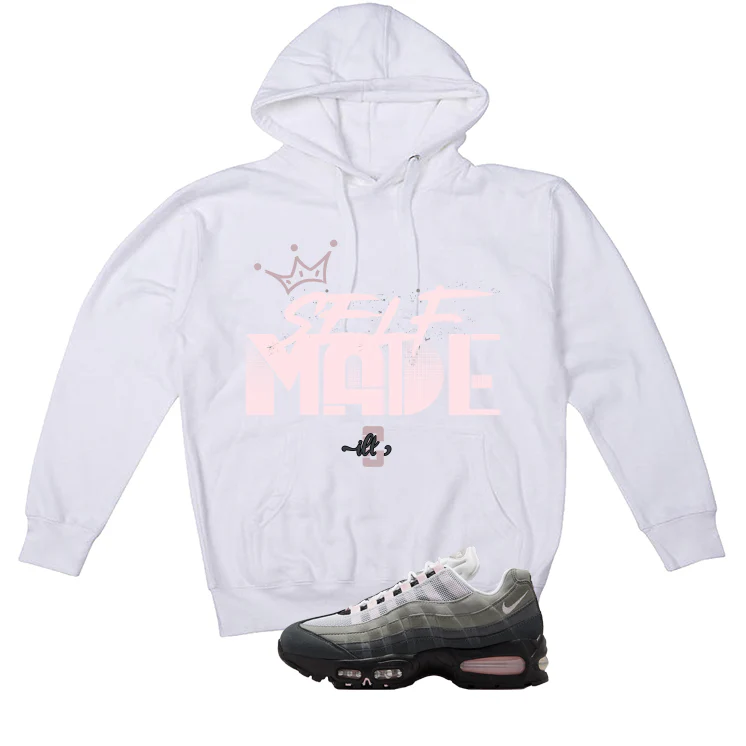 Nike Air Max 95 Pink Foam Matching T-Shirt, Sweatshirts, & Hoodies White T-Shirt (Self Made)| illcurrency - Image 3