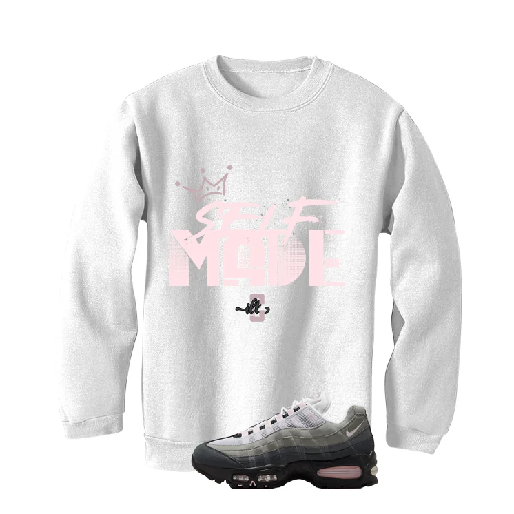 Nike Air Max 95 Pink Foam Matching T-Shirt, Sweatshirts, & Hoodies White T-Shirt (Self Made)| illcurrency - Image 4