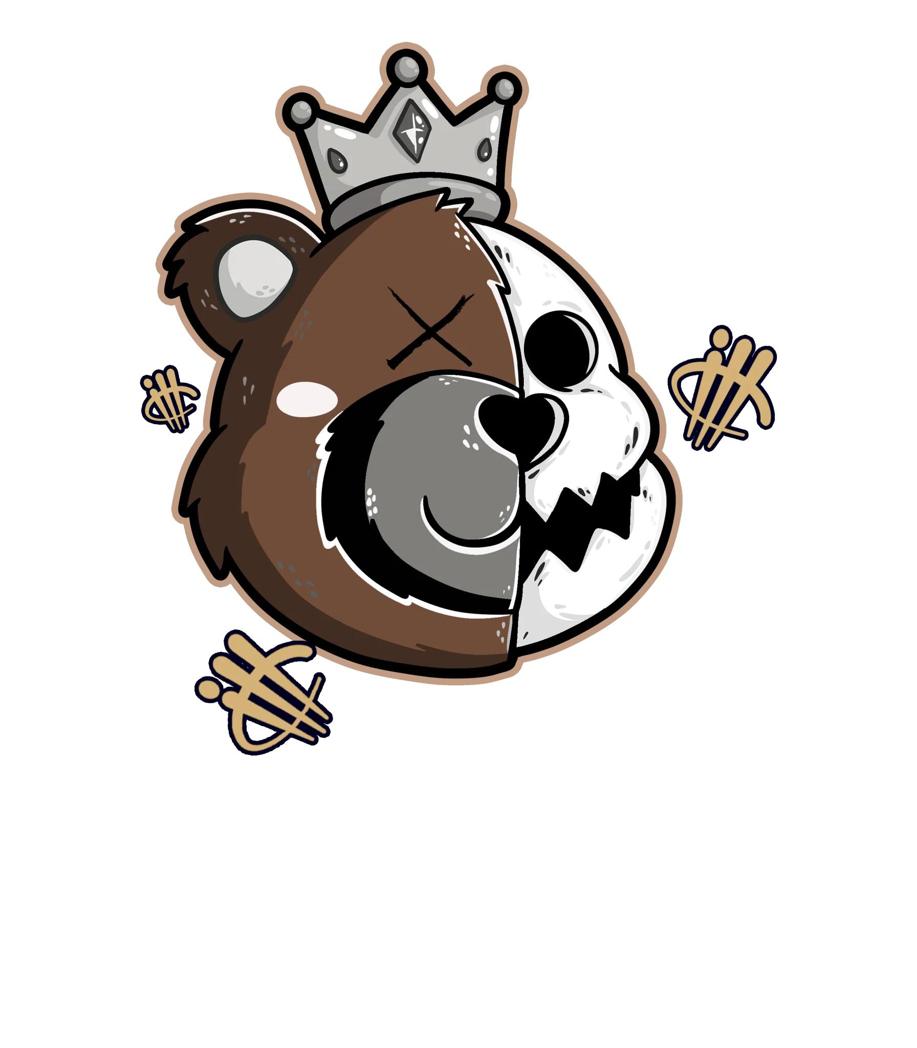 Nike Air Max CB 94 Baroque Brown Black T-Shirt (HALF KING BEAR)