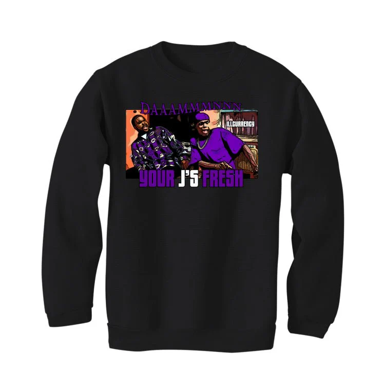Nike Air Max CB 94 OG Pure Purple - Black T-Shirt (Daaaaammmmnnnnn) - Image 4