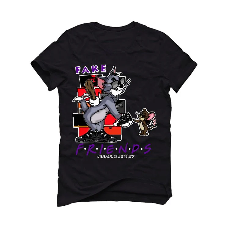 Nike Air Max CB 94 OG "Pure Purple" Black T-Shirt (Fake Friends) - Image 2