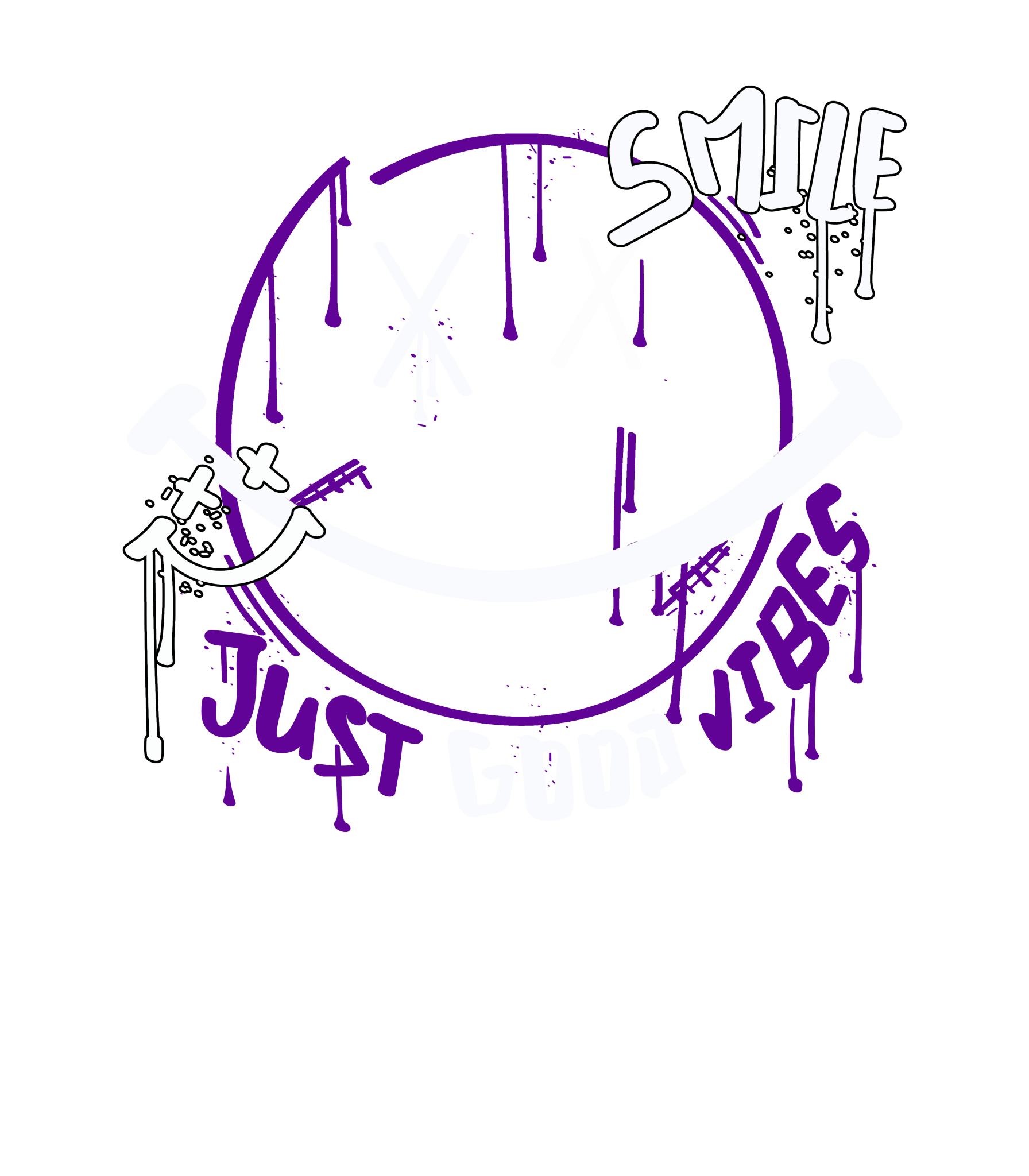 Nike Air Max CB 94 OG Pure Purple - Black T-Shirt (Smile)