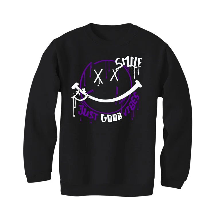 Nike Air Max CB 94 OG Pure Purple - Black T-Shirt (Smile) - Image 4