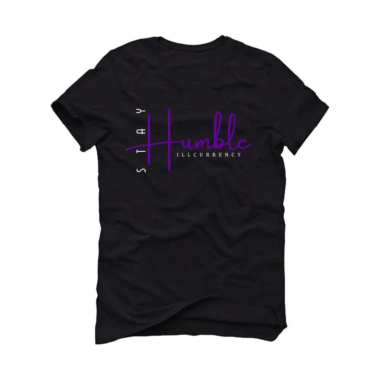 Nike Air Max CB 94 OG Pure Purple - Black T-Shirt (Stay Humble) - Image 2