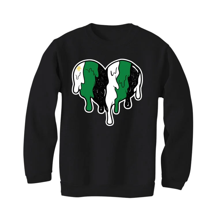 Nike Air Max Penny 1 "Stadium Green" | illcurrency Black T-Shirt (Heart) - Image 4