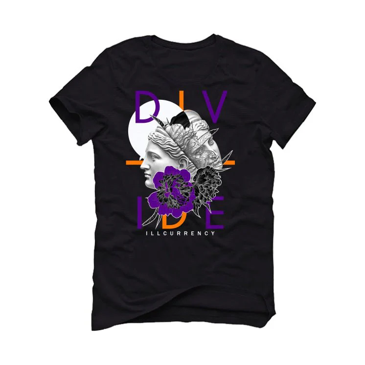 Nike Air Max Plus OG Voltage Purple | illcurrency Black T-Shirt (Divide) - Image 2