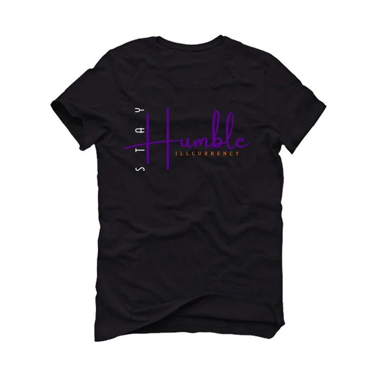 Nike Air Max Plus OG Voltage Purple | illcurrency Black T-Shirt (Stay Humble) - Image 2
