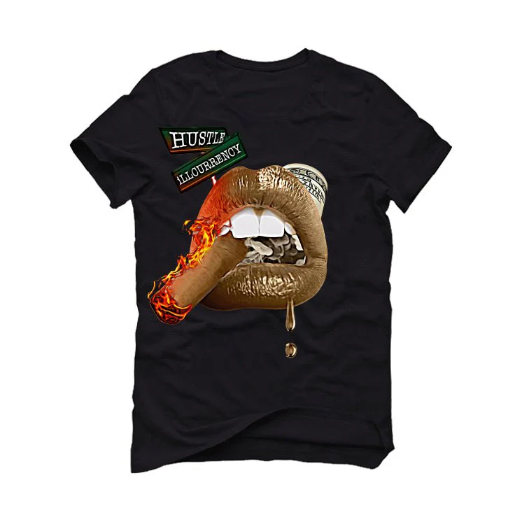 Nike Air More Uptempo 96 Baroque Brown | Illcurrency Black T-Shirt (HABANERO LIPS) - Image 2