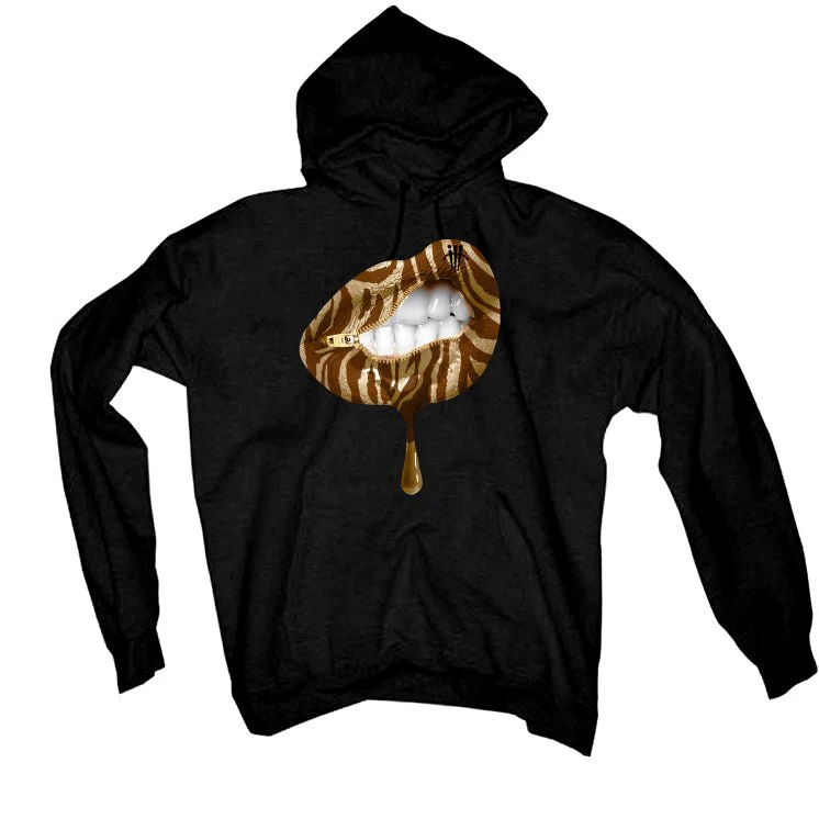 Nike Air More Uptempo 96 Baroque Brown | Illcurrency Black T-Shirt (LIPS UNSEALED) - Image 3