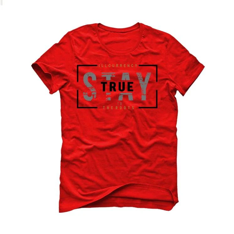 Nike Dunk High 1985 Acid Wash Red Red T-Shirt (Stay True) - Image 2