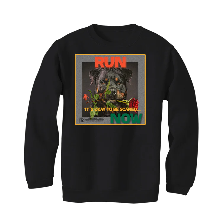 Nike Dunk High “Chenille Swoosh” Black T-Shirt (RUN) - Image 4