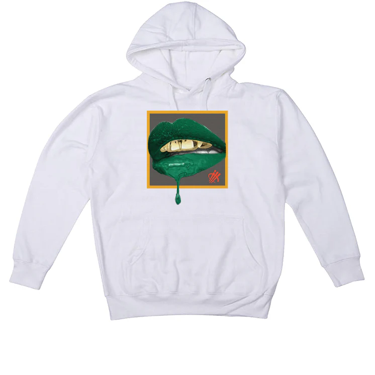 Nike Dunk High “Chenille Swoosh” White T-Shirt (LIPSTICK) - Image 3