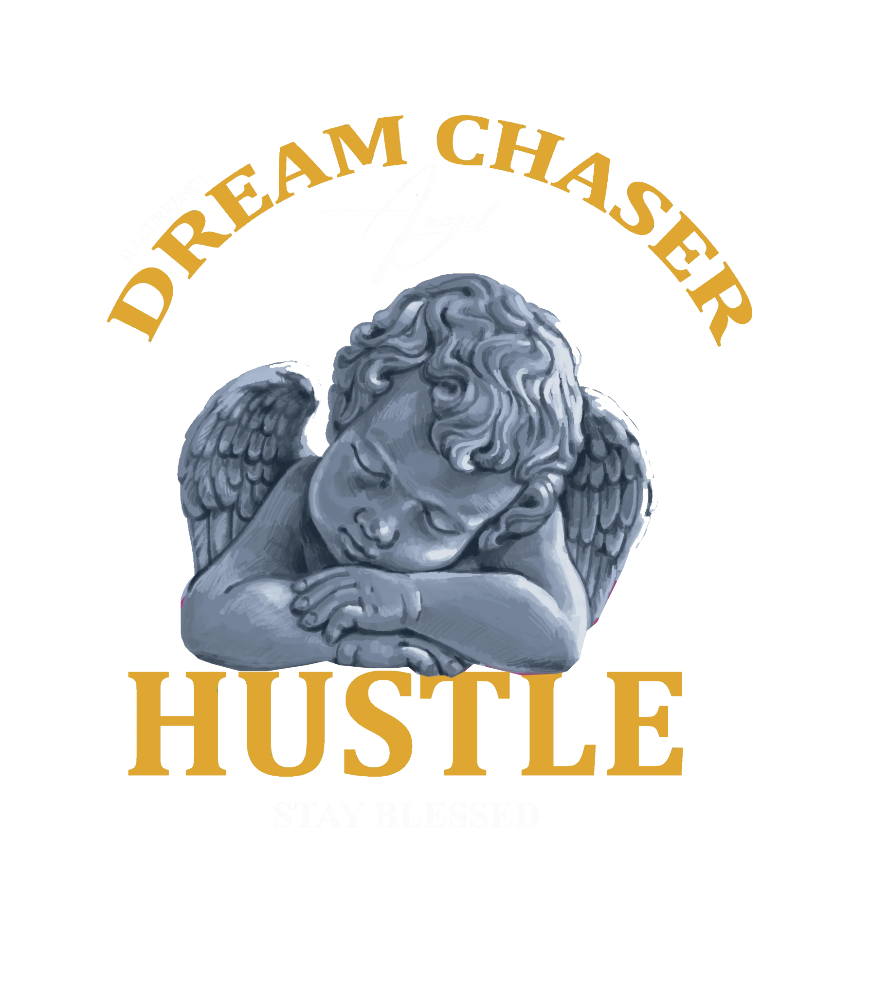 Nike Dunk High Wu-Tang Black T-Shirt (Dream Chaser Angel)| illcurrency