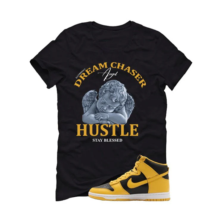 Nike Dunk High Wu-Tang Black T-Shirt (Dream Chaser Angel)| illcurrency - Image 2