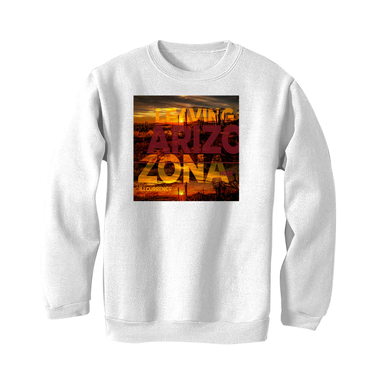 Nike Dunk Low ARIZONA STATE| ILLCURRENCY White T-Shirt (LEAVING ARIZONA NOPE) - Image 4