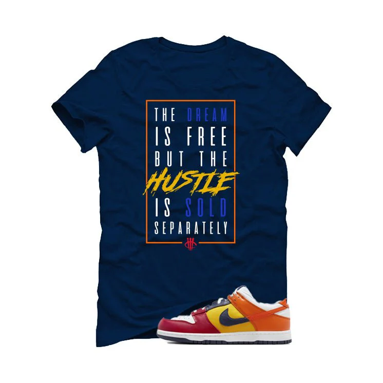 Nike Dunk Low CO.JP What The Navy Blue T-Shirt (Dream is Free)| illcurrency - Image 2