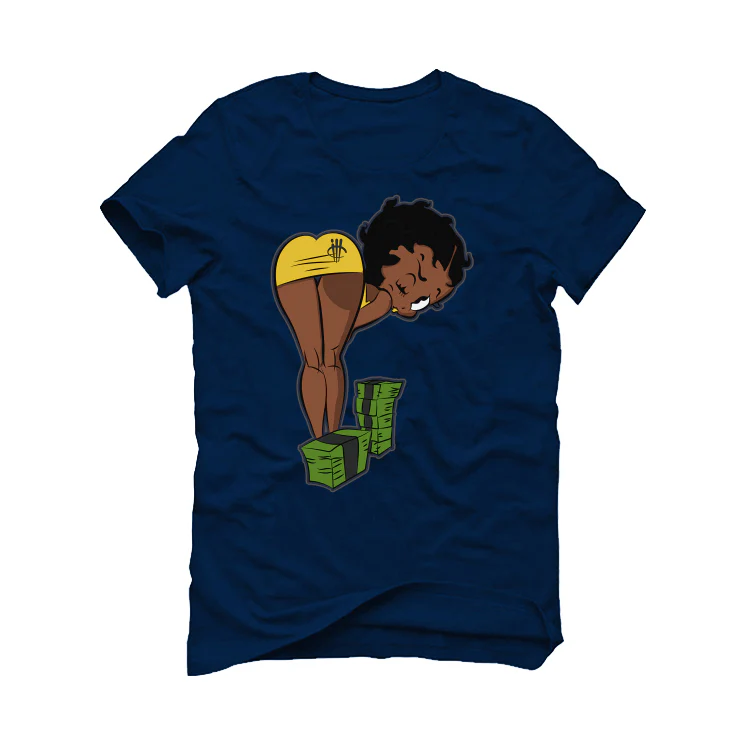 Nike Dunk Low Disrupt 2 Navy Blue T-Shirt (BOO) - Image 2