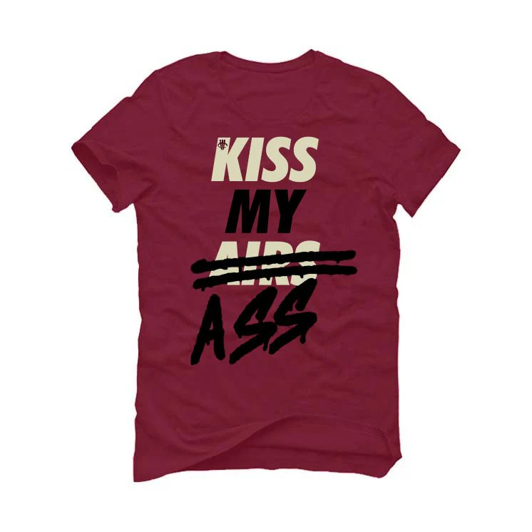 Nike Dunk Low “From Nike, To You” | illcurrency Maroon T-Shirt (KISS MY AIRS) - Image 2