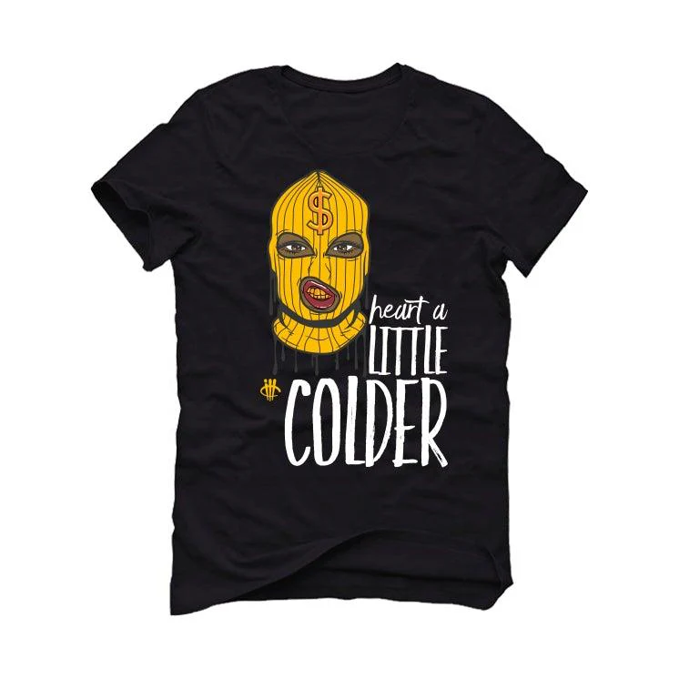 Nike dunk low "goldenrod" Black T-Shirt (Heart a littler colder) - Image 2