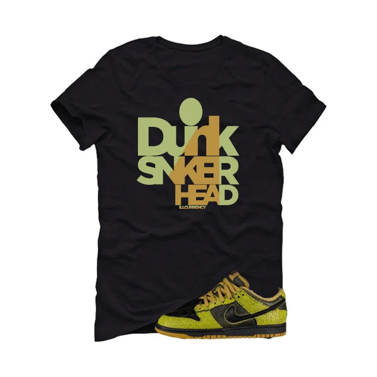 Nike Dunk Low Halloween Skull Black T-Shirt (Dunk)| illcurrency - Image 2