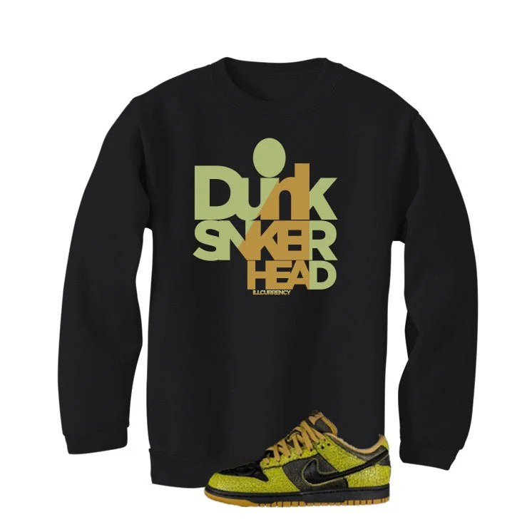 Nike Dunk Low Halloween Skull Black T-Shirt (Dunk)| illcurrency - Image 4