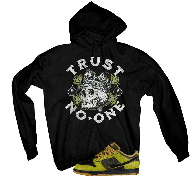 Nike Dunk Low Halloween Skull Black T-Shirt (TRUST NO ONE)| illcurrency - Image 3