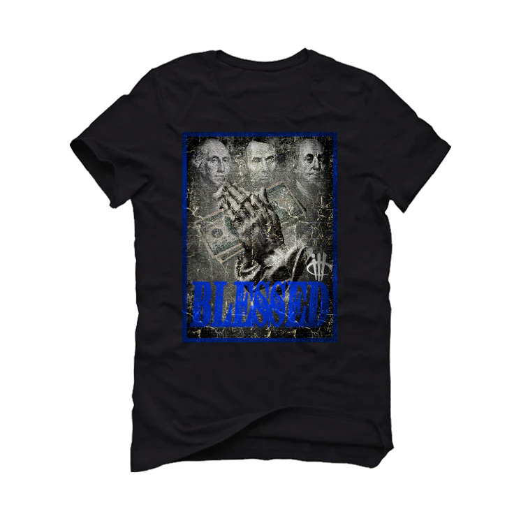 Nike Dunk Low “Jackie Robinson” Black T-Shirt (BLESSED FORTUNE) - Image 2