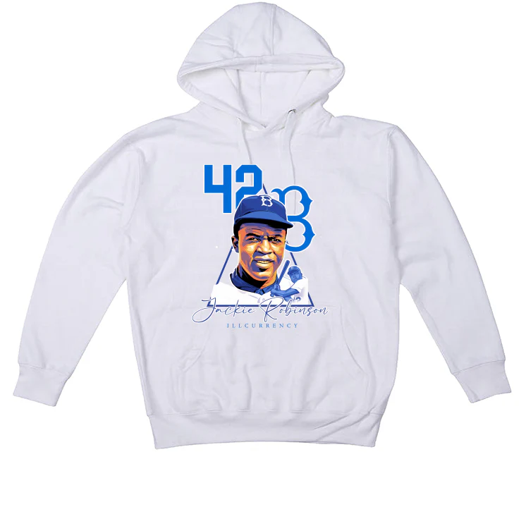 Nike Dunk Low “Jackie Robinson” White T-Shirt (Jackie Robinson) - Image 3