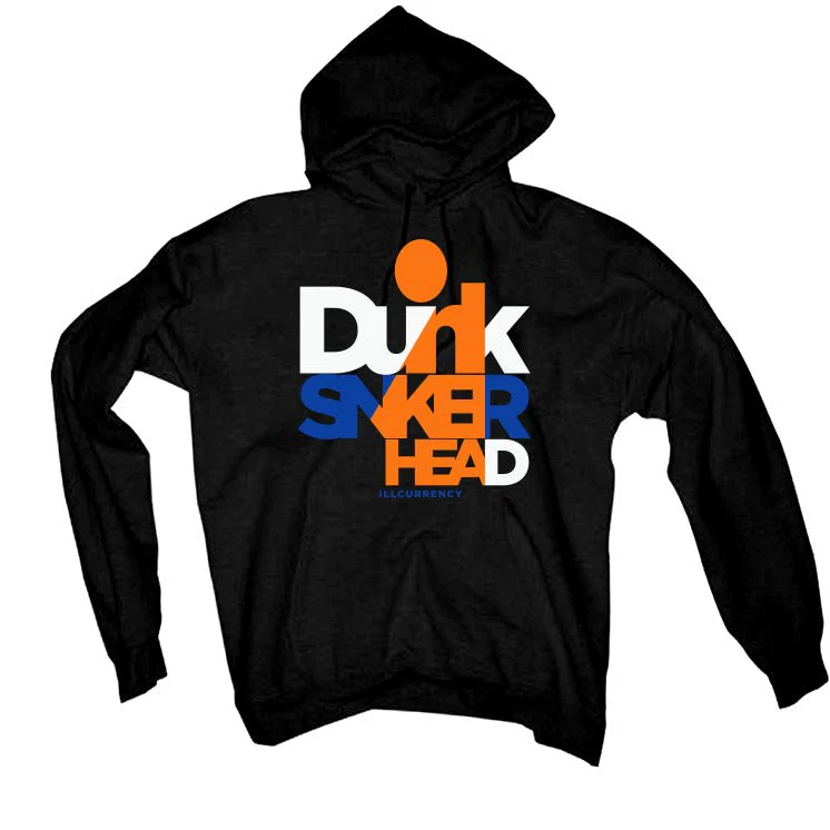 Nike Dunk Low "Knicks" | ILLCURRENCY Black T-Shirt (DUNK OFFICIAL) - Image 3