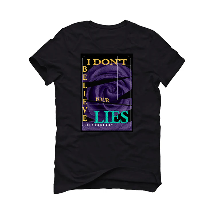 Nike Dunk Low LX “Lisa Leslie” Black T-Shirt (I DON'T BELIEVE YOUR LIES) - Image 2