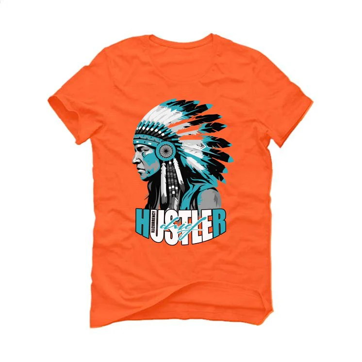 Nike Dunk Low “Miami Dolphins” | illcurrency Orange T-Shirt (Chief Hustler) - Image 2