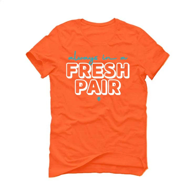 Nike Dunk Low “Miami Dolphins” | illcurrency Orange T-Shirt (Fresh Pair) - Image 2